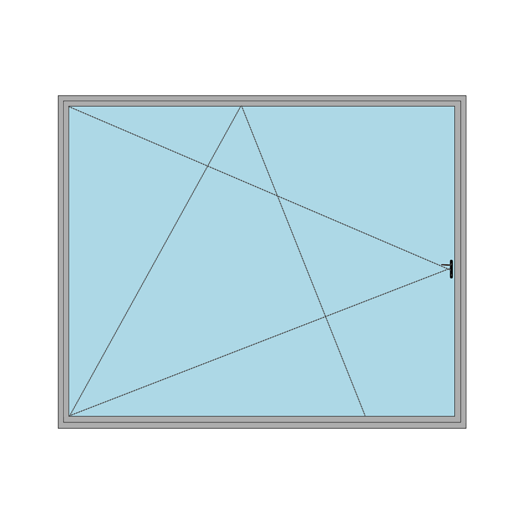 Casement Window With Tilt & Turn